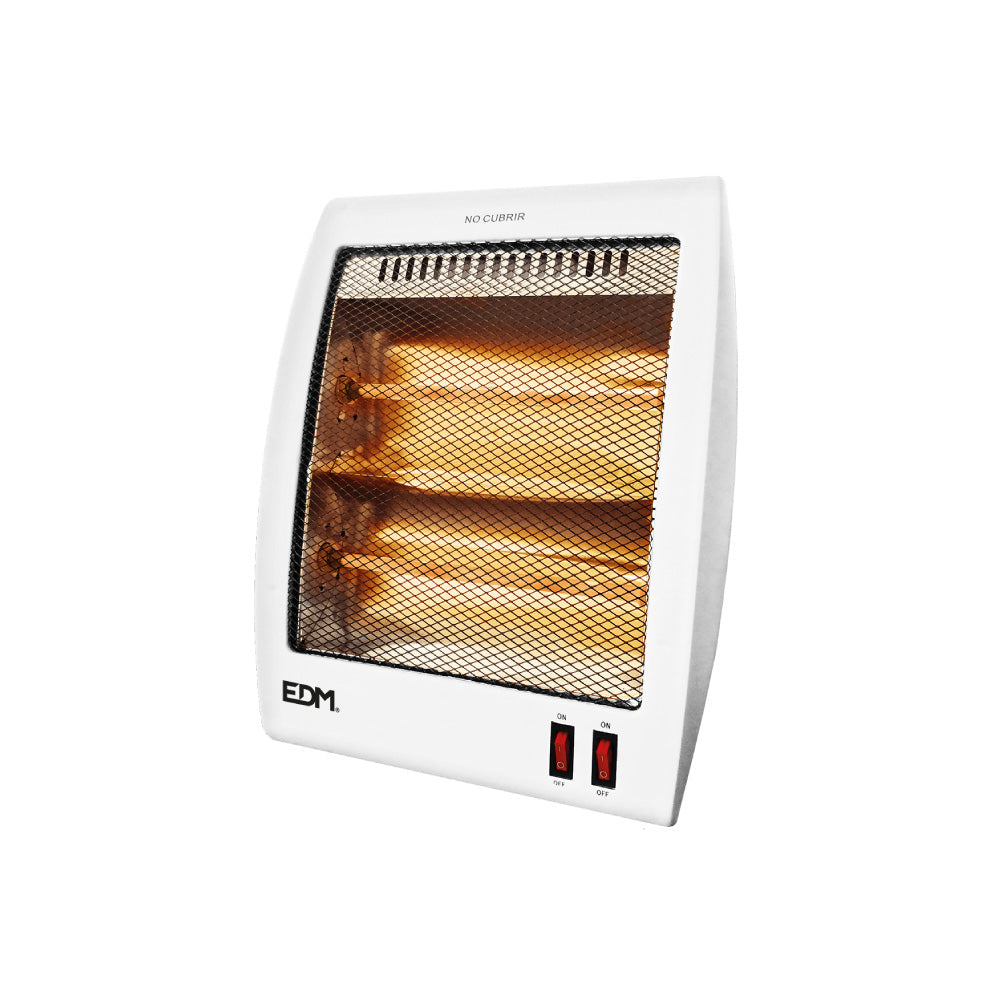 ESTUFA DE CUARZO 400 / 800 W MODELO PLANO ANTI - VUELCO