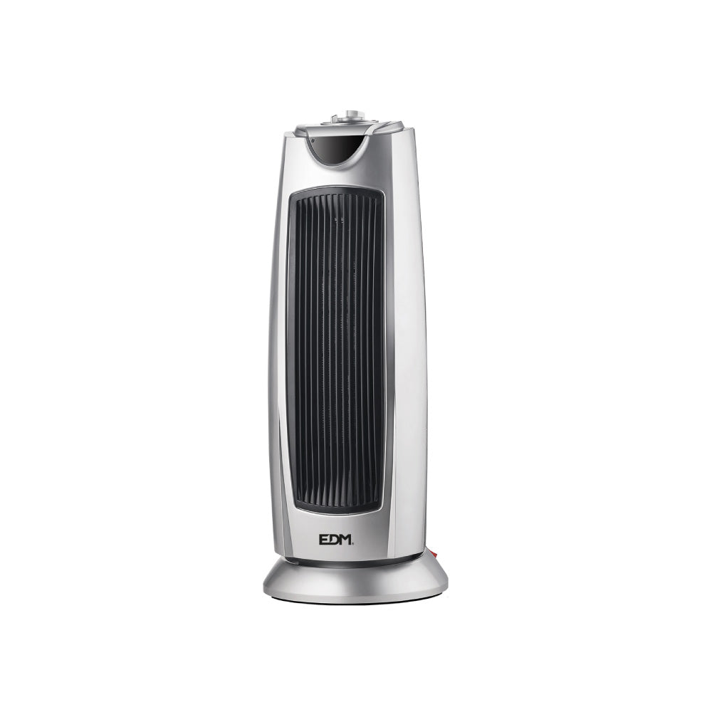 CALEFACTOR DE TORRE CERÁMICO OSCILANTE MODELO SILVER 1000 - 2000 W