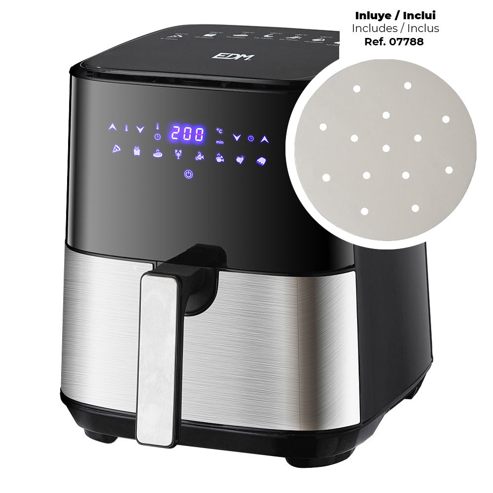 FREIDORA DE AIRE CON PANTALLA LED 5 l
