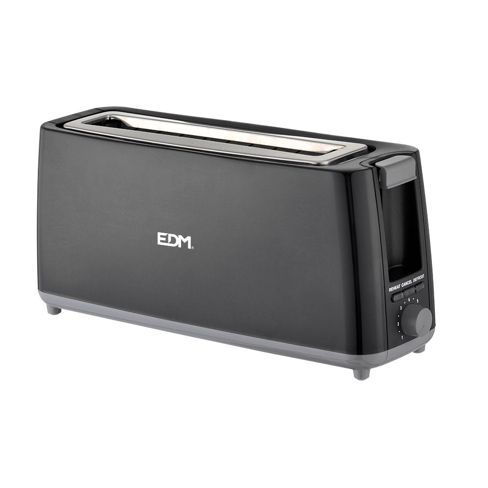 TOSTADORA RANURA LARGA BLACK DESIGN 900 W