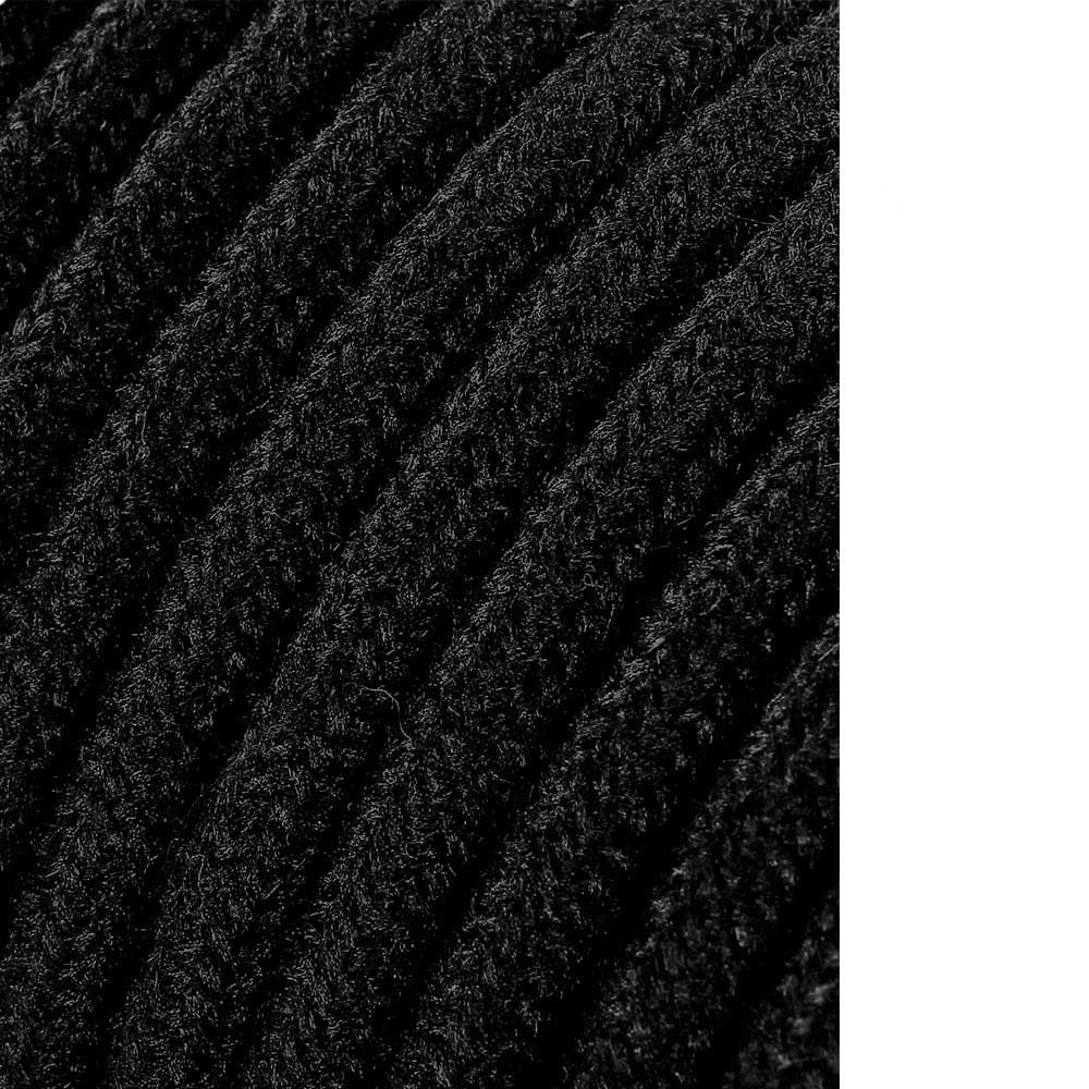 CARRETE CABLE CORDÓN TUBULAR H03VV-F 2 x 0,75 mm² NEGRO, 5 m