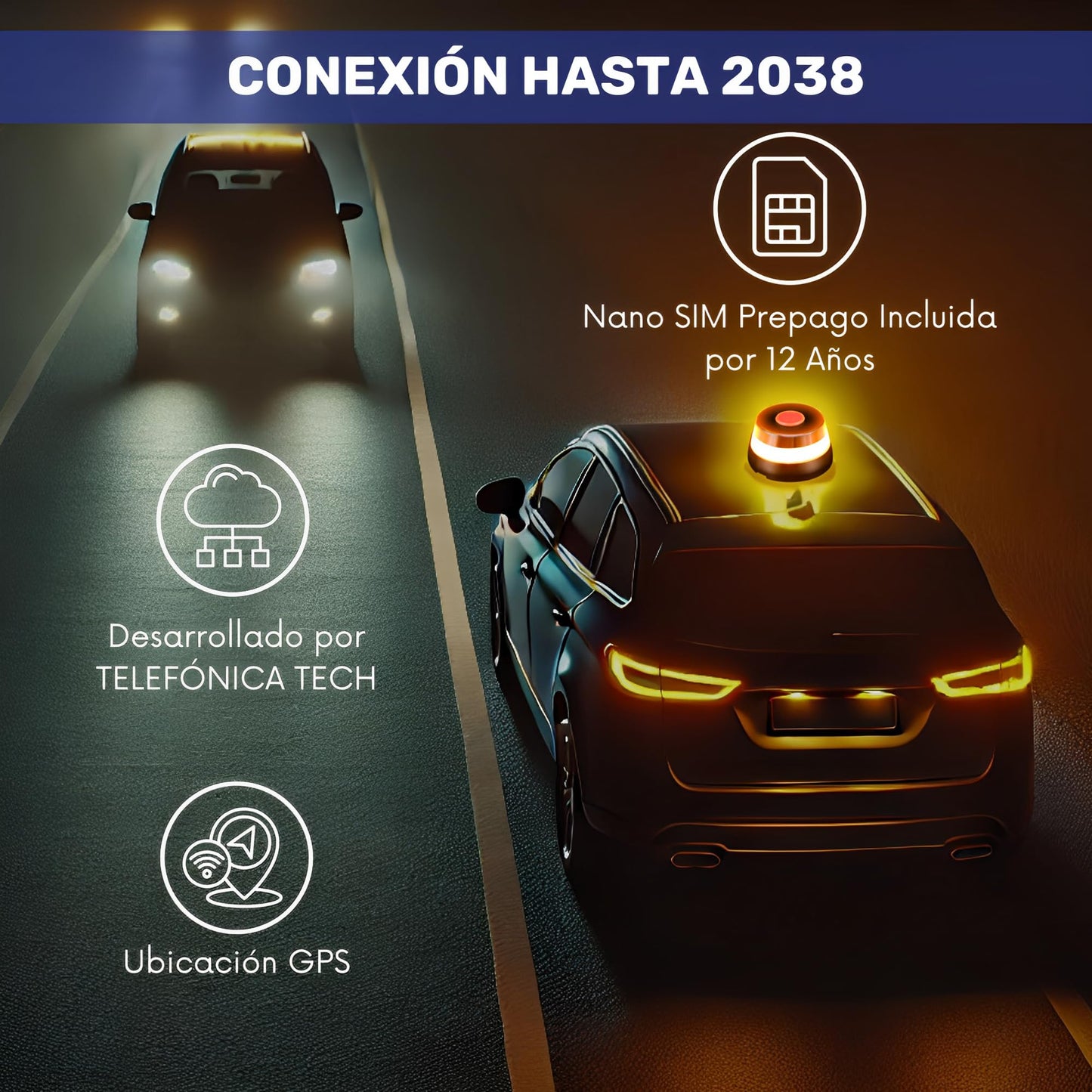 S21 Señalización Luz de Emergencia Coche Homologada DGT