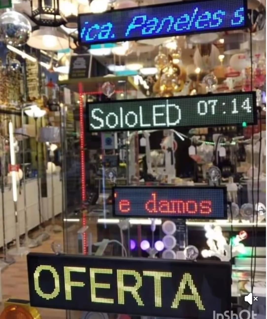 SOLOLED Panel LED Señal Led P5 Plug-n-Play de 64X32 CM, Tablero de Desplazamiento de Mensajes programable, Pantalla de Publicidad LED RGB para Negocios para Coche, Bar, Hotel, camión