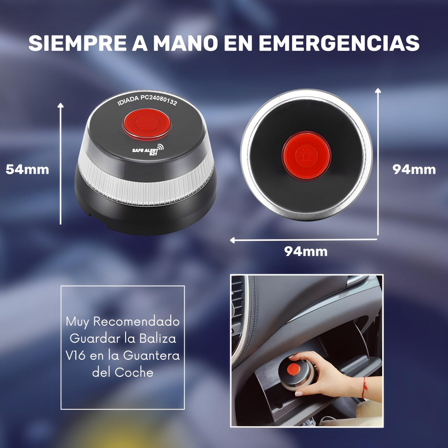 S21 Señalización Luz de Emergencia Coche Homologada DGT