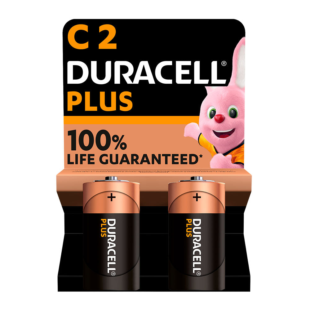 PILA ALKALINA PLUS POWER C- LR14 (BLISTER 2 uds) Ø26,2 x 50 mm