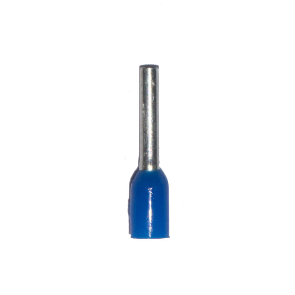PUNTERA AISLADA 00,75 mm², AZUL, 100 uds