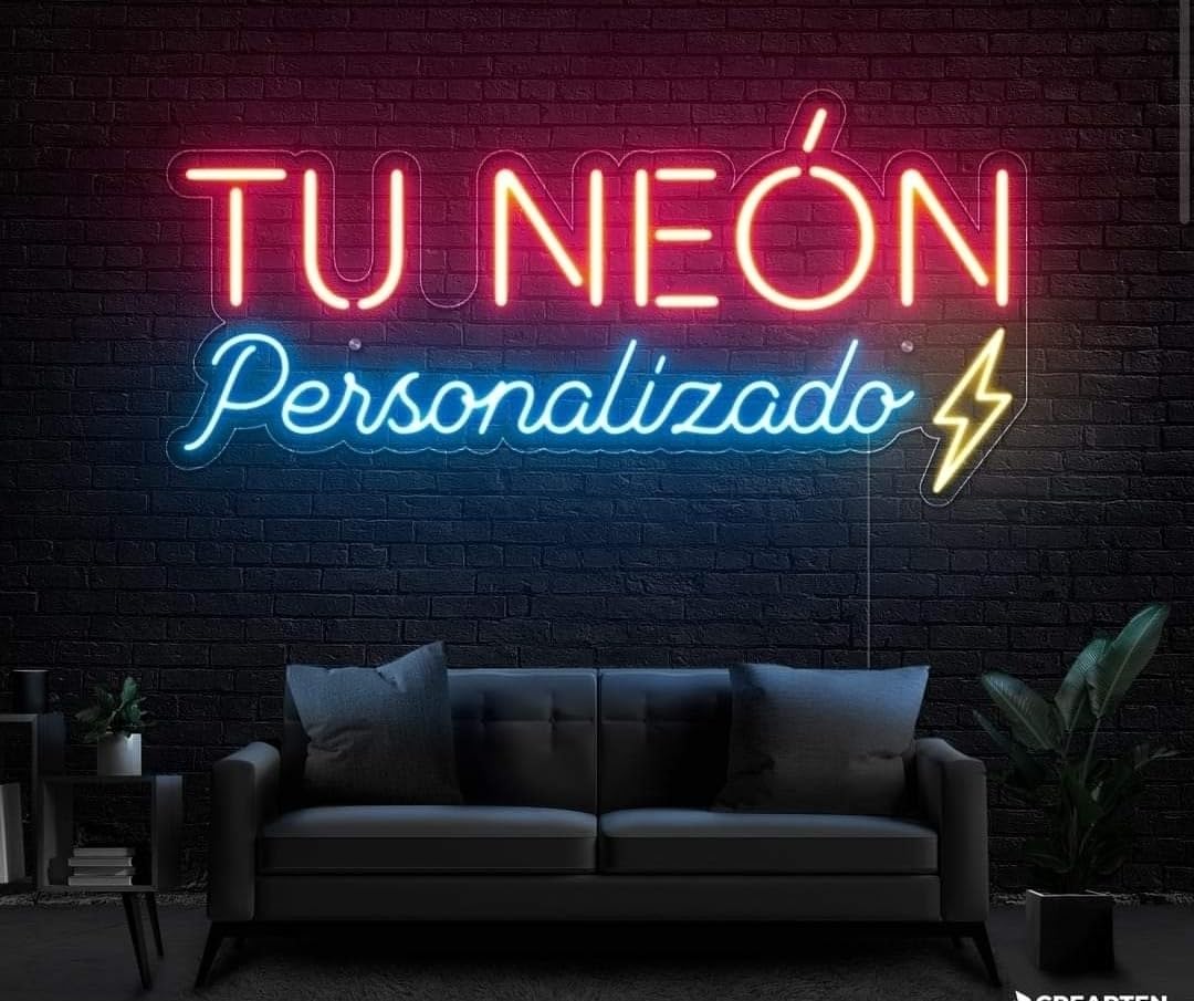 Lámpara LED Decorativa del Madrid, Letrero Luminoso Neón para Pared, escudo,Iluminación para Habitación, medidas  40 x 30 cm