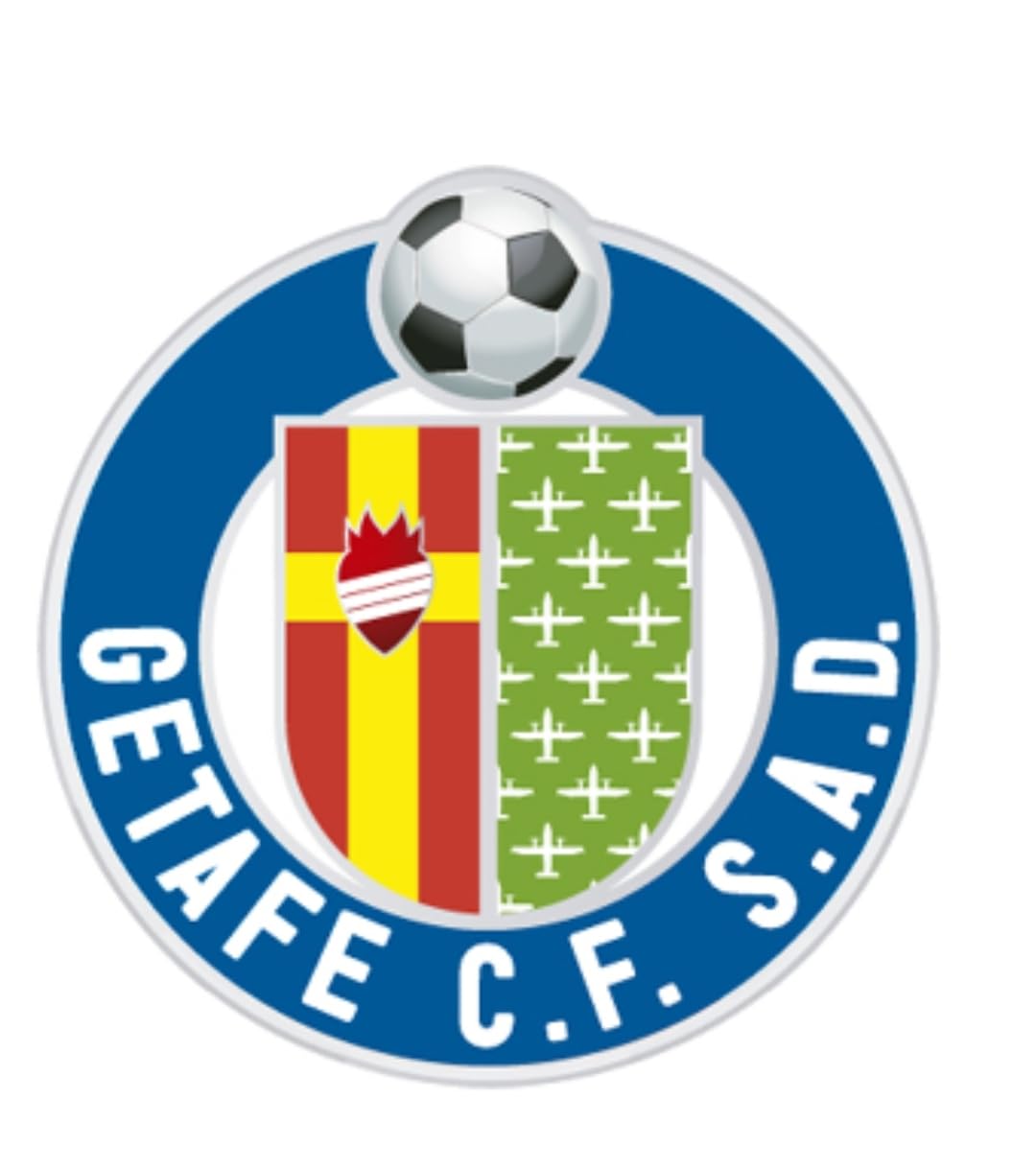 Getafe regalo futbol escudo liga LED neón Iluminado, Escudo de Fútbol Decoración Deportiva