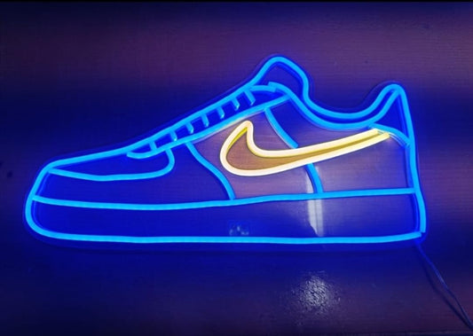 Zapatos Pista led Letrero neón Zapatos Deportivos Luces de neón Tienda Zapatillas Sala Juegos decoración recinto Deportivo Dormitorio Bar Sala Arte