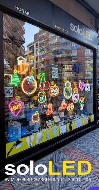 Letrero LED de Neón Decorativo para Café, Multicolor, Diseño de Taza de Café