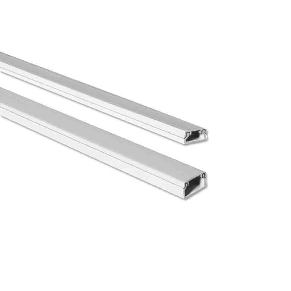 MINI CANAL BLANCA 2 m 10 x 10 mm (PRECIO POR METRO)