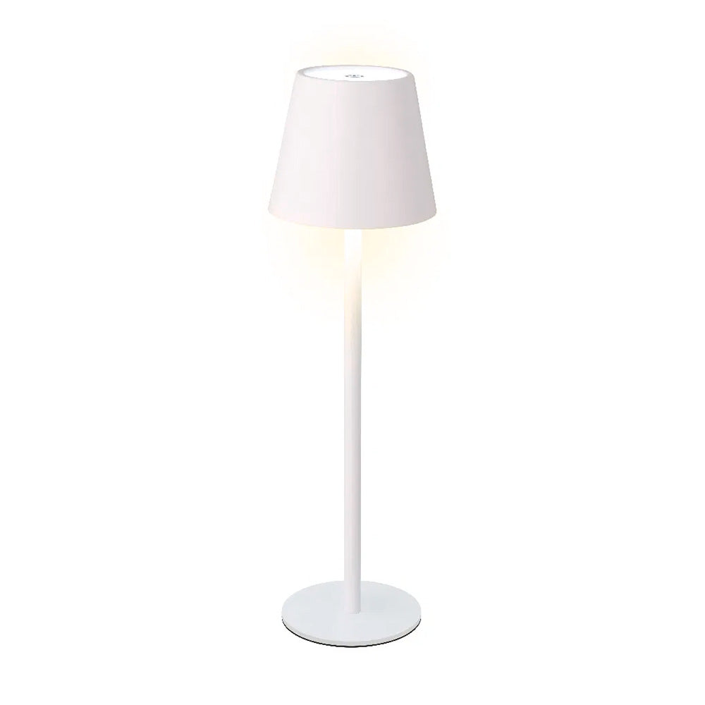 LÁMPARA LED DE MESA REGARCABLE NTERIOR COLOR 27 cm BLANCO