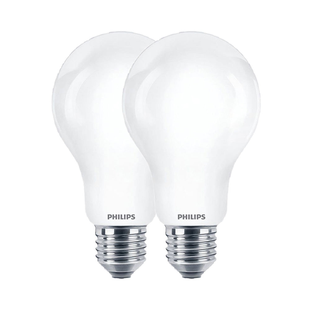 BOMBILLA ESTÁNDAR LED E27 10,5 W 1521 lm 2700 K LUZ CÁLIDA, 2 uds.