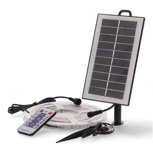 Blendend Tira de Led Solar SMD2835 300L 3000K - 5 Metros, ideal para iluminación exterior, decoración y ahorro energético.