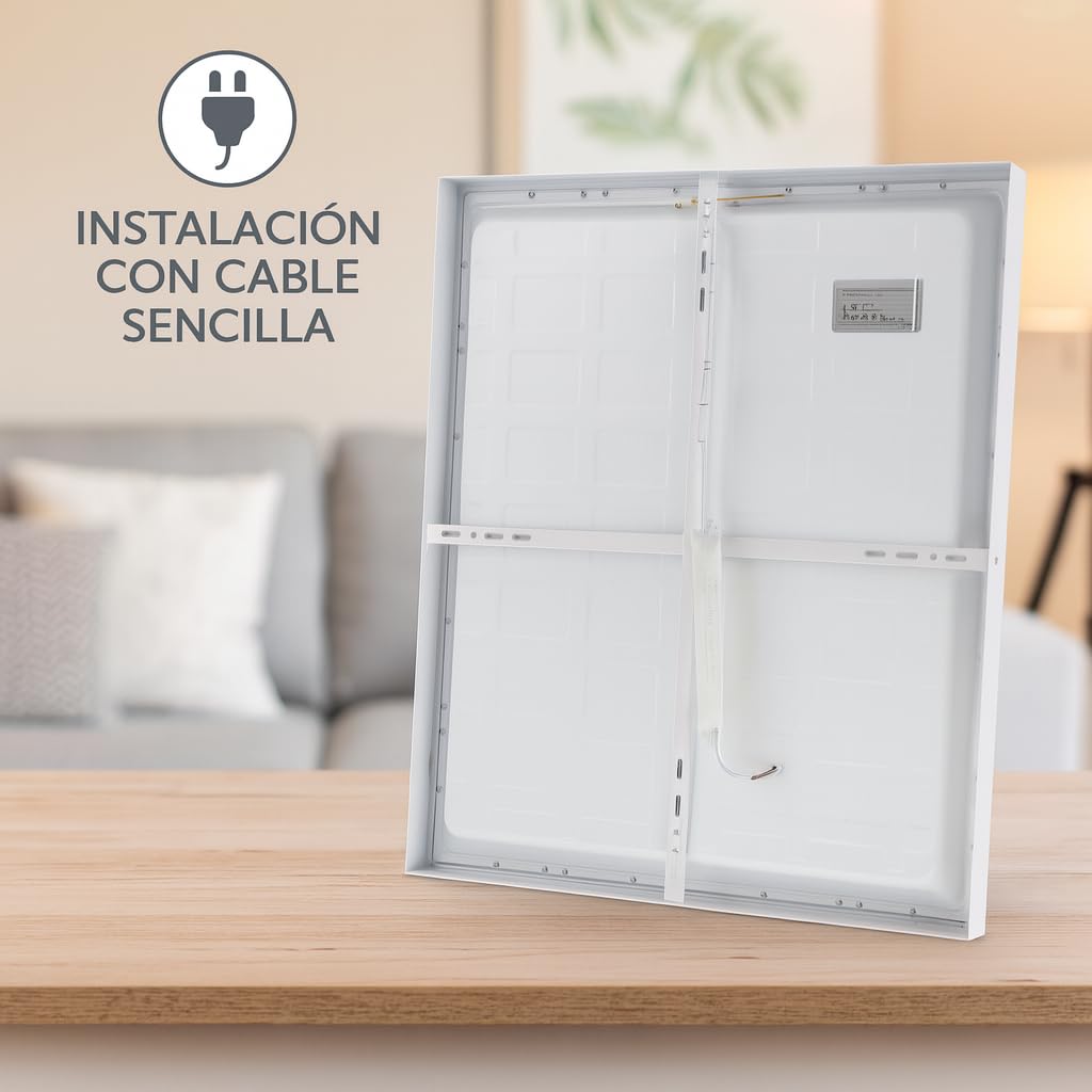 M Ledme - Panel Led de Superficie Rectangular