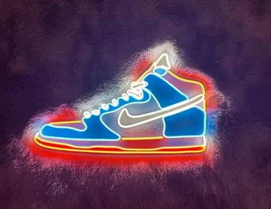 Zapatos Pista led Letrero neón Zapatos Deportivos Luces de neón Tienda Zapatillas Sala Juegos decoración recinto Deportivo Dormitorio Bar Sala Arte