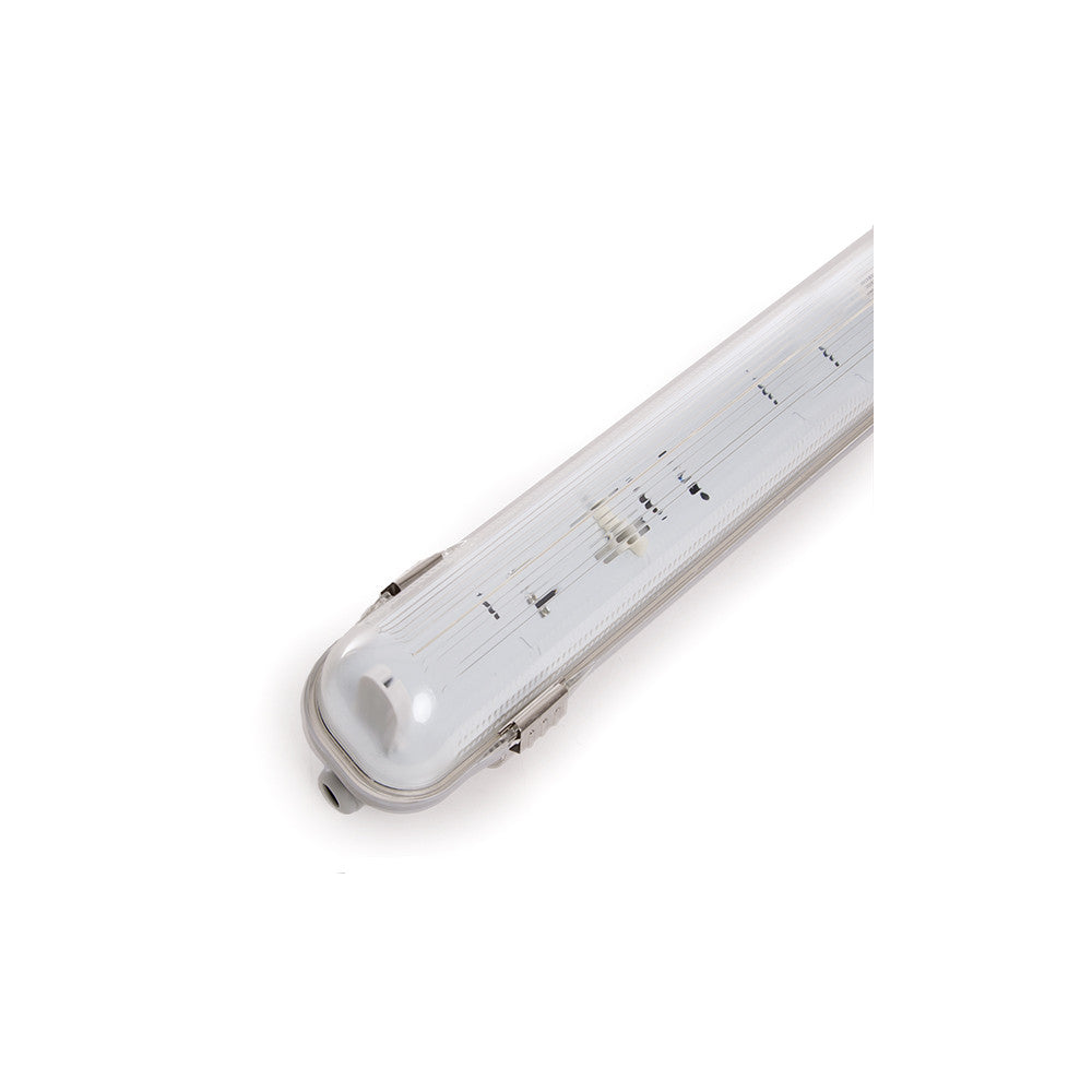Pantalla Estanca Enlazable para un Tubo de LEDs 1200mm ABS/PC