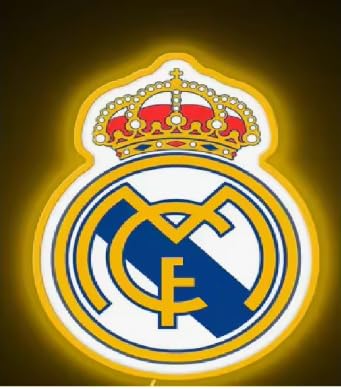Rotulo de neón led personalizado, Escudo con metacrilato transparente - Marca sololed - Envío rápido desde España,actualmente sin stock,solo bajo pedido medidas 40x35 cm