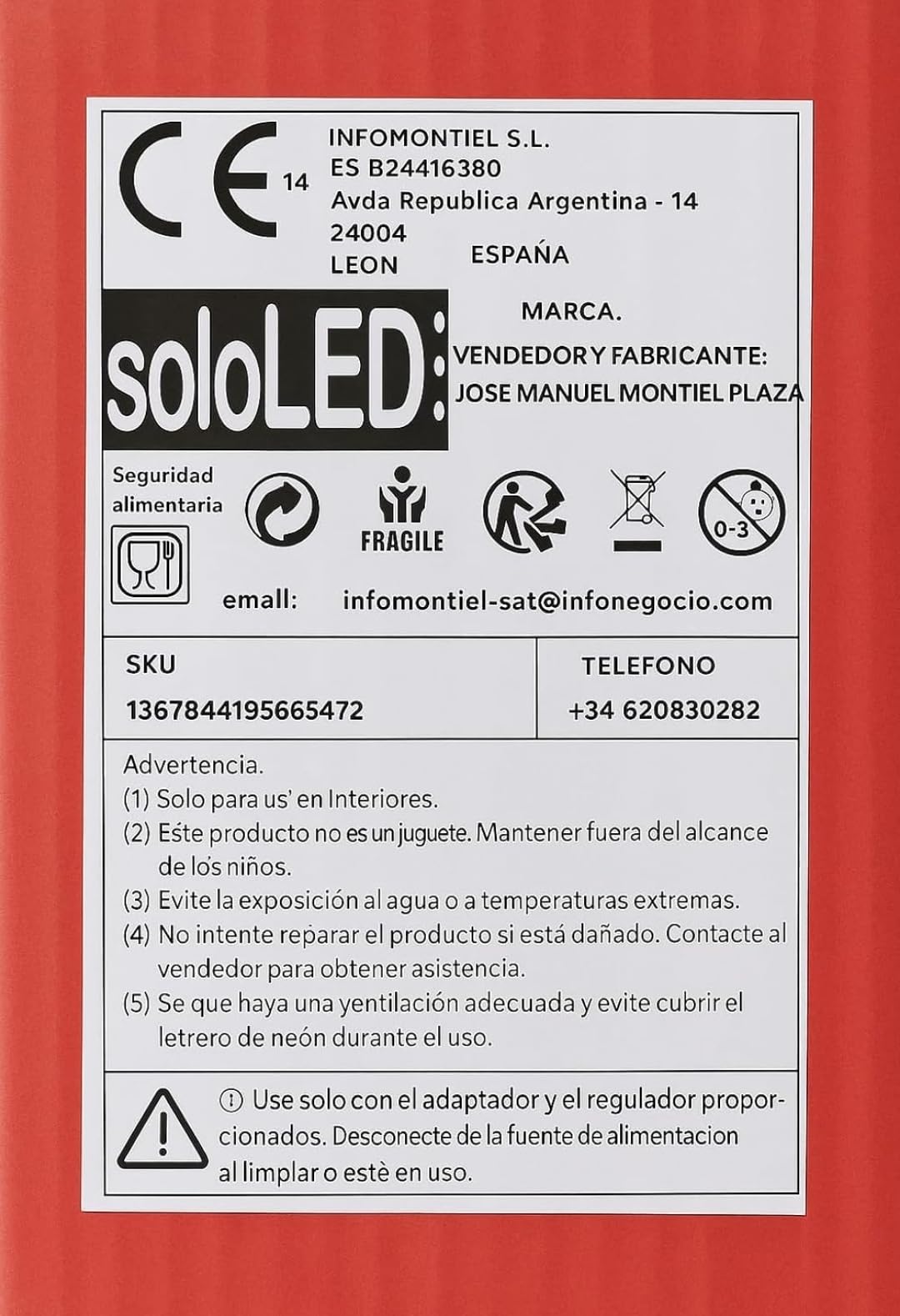 Letrero Neón baloncesto Bicolor Decoración de Pared con base metacrilato transparente, cadena, cable de 1.5 m y alimentación 12 v medidas 40 cm aproximadamente