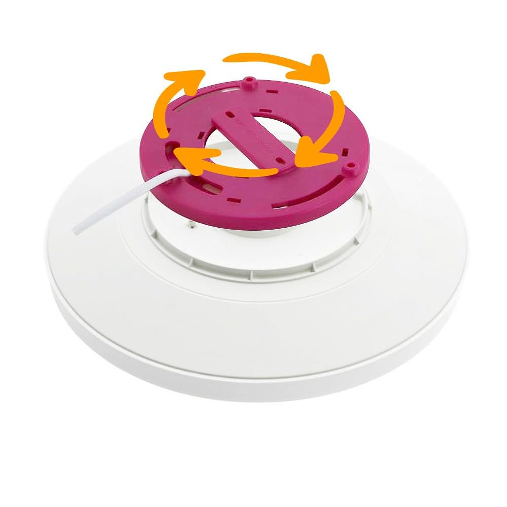 Ledme - Plafon LED Techo Sense, Lámpara Techo para Baño IP44, para Baño, Cocina, Balcón