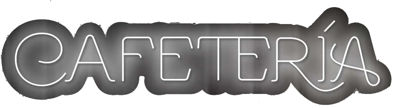 Letras de Neón LED para Cafetería de sololed - Metacrilato 5mm - Brillo Duradero y Resistente
