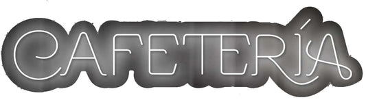 Letras de Neón LED para Cafetería de sololed - Metacrilato 5mm - Brillo Duradero y Resistente