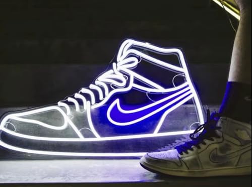 Zapatos Pista led Letrero neón Zapatos Deportivos Luces de neón Tienda Zapatillas Sala Juegos decoración recinto Deportivo Dormitorio Bar Sala Arte