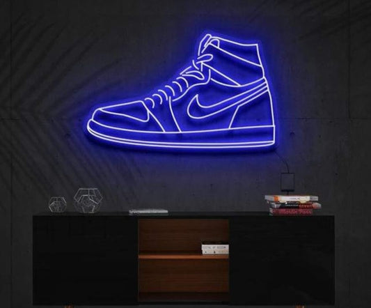 Zapatos Pista led Letrero neón Zapatos Deportivos Luces de neón Tienda Zapatillas Sala Juegos decoración recinto Deportivo Dormitorio Bar Sala Arte