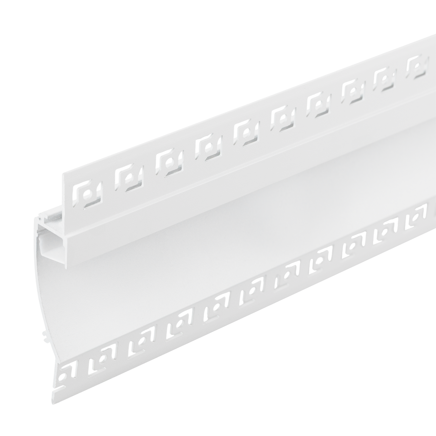 Perfil de Aluminio 2 Metros Integración Pared Escayola/Pladur 18.5X15.5