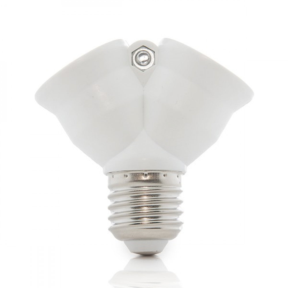 Adaptador E27 / 2 X E27