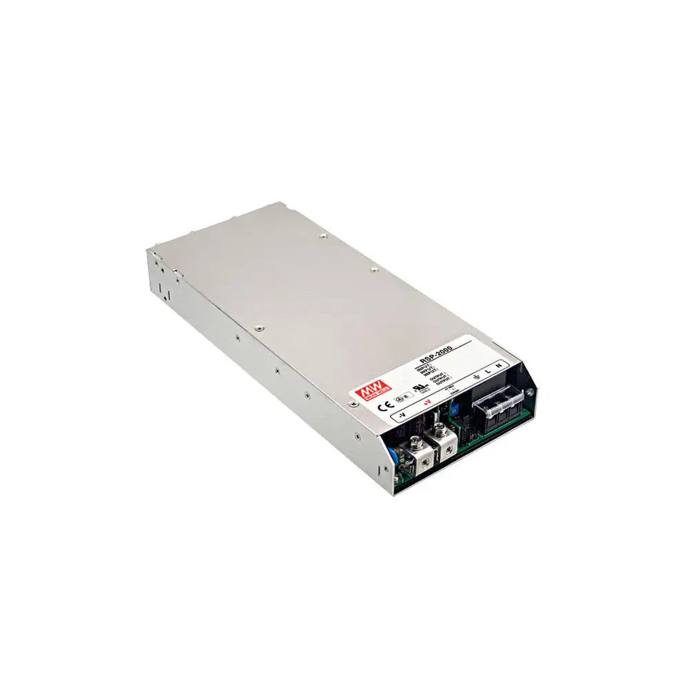 RSP-2000-12 Transformador MEANWELL Entrada 90-264VAC Salida 12VDC 100A 1200W PFC Paralelo Aislamiento 3000VAC