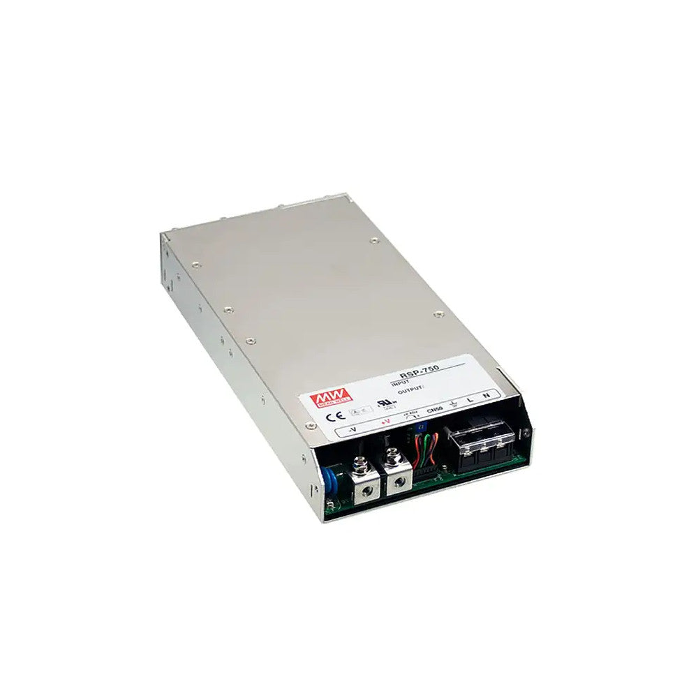 RSP-750-24 Transformador MEANWELL Entrada 90-264VAC Salida 24VDC 31,3A 751,2W PFC (Vo-Io Regulable 40-110%)