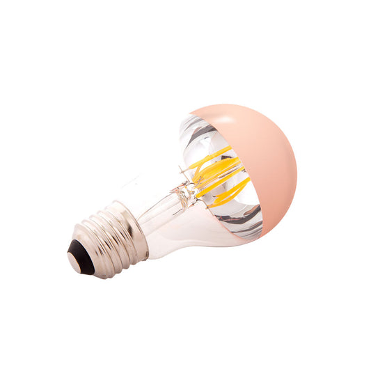 Bombilla LED E27 4W  273Lm 2000ºK Filamento A6 Reflector Cobre 40.000H [WR-A60-COPPER-4W-WW