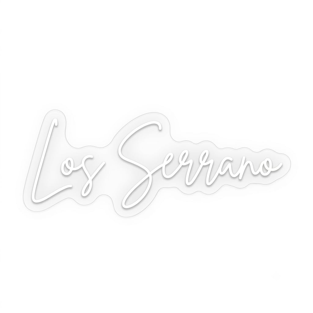 Letrero de Neón Personalizado con Apellido de Boda¿No te encajan estas medidas? Hacemos pedidos a medida. Para contactarnos, haz clic en el nombre de nuestra tienda mandanos un mensaje antes