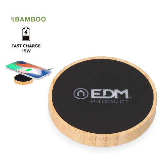 CARGADOR INALÁMBRICO CIRCULAR 15 W Ø6,8 x 1,1 cm