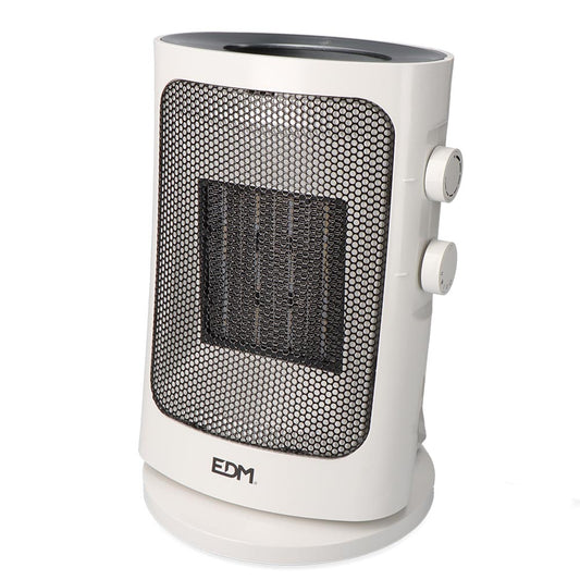 CALEFACTOR VERTICAL OSCILANTE 1000 - 1500 W BLANCO