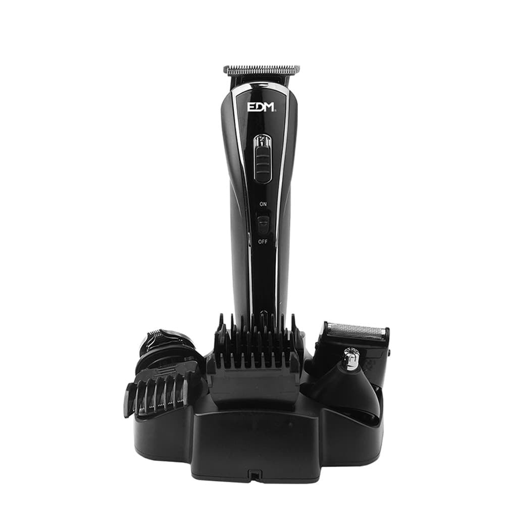 CONJUNTO MAQUINA CORTA CABELLOS 5 EN 1 RECARGABLE 10 W