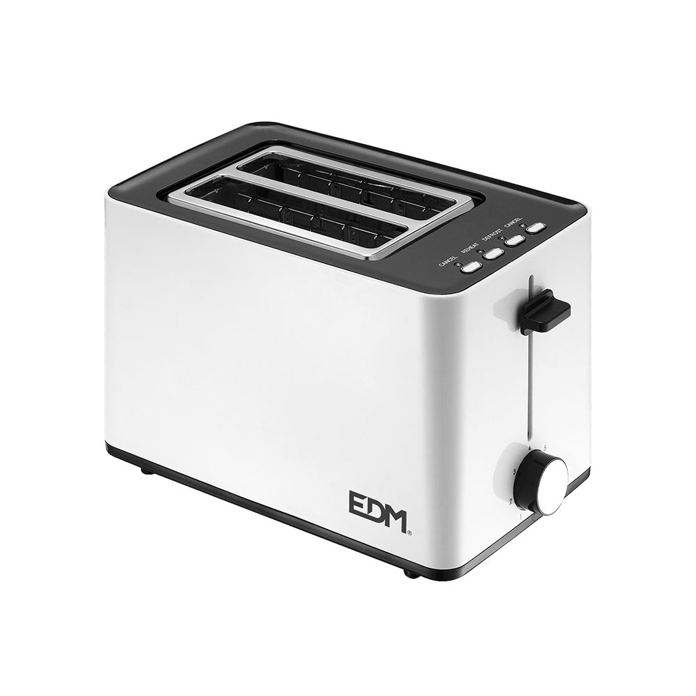 TOSTADORA DOBLE RANURA WHITE DESIGN 850 W