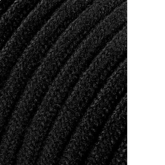 CARRETE CABLE CORDÓN TUBULAR H03VV-F 2 x 0,75 mm² NEGRO, 25 m