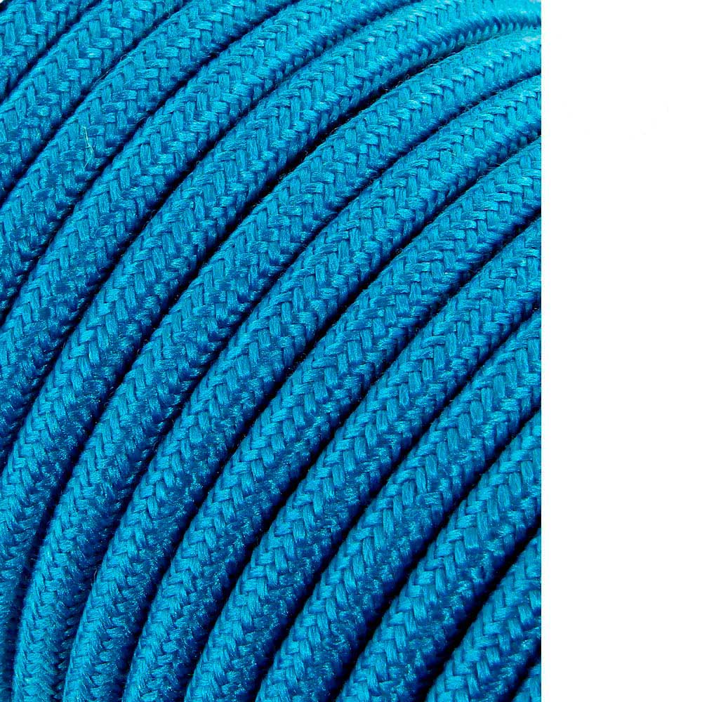 CARRETE CABLE CORDÓN TUBULAR H03VV-F 2 x 0,75 mm² AZUL CLARO, 25 m