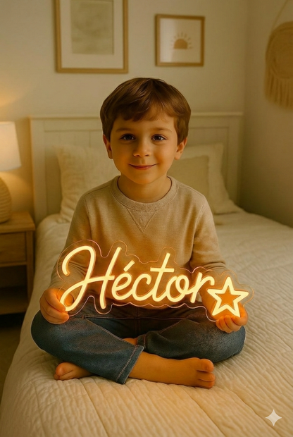 Cartel neón personalizado de neón led en metacrilato