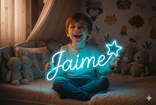 Cartel neón personalizado de neón led en metacrilato