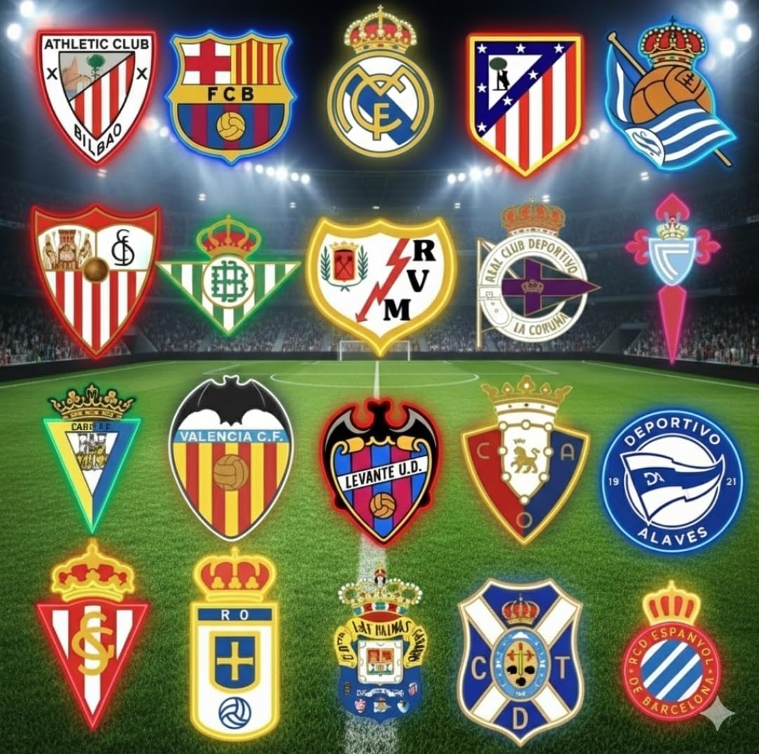 SOLOLED Letrero de Neón LED Escudo futbol PSV champions Ligue de Pared, Luz Colgante vinilo, metacrilato neón led 40x30cm aproximadamente 12 v