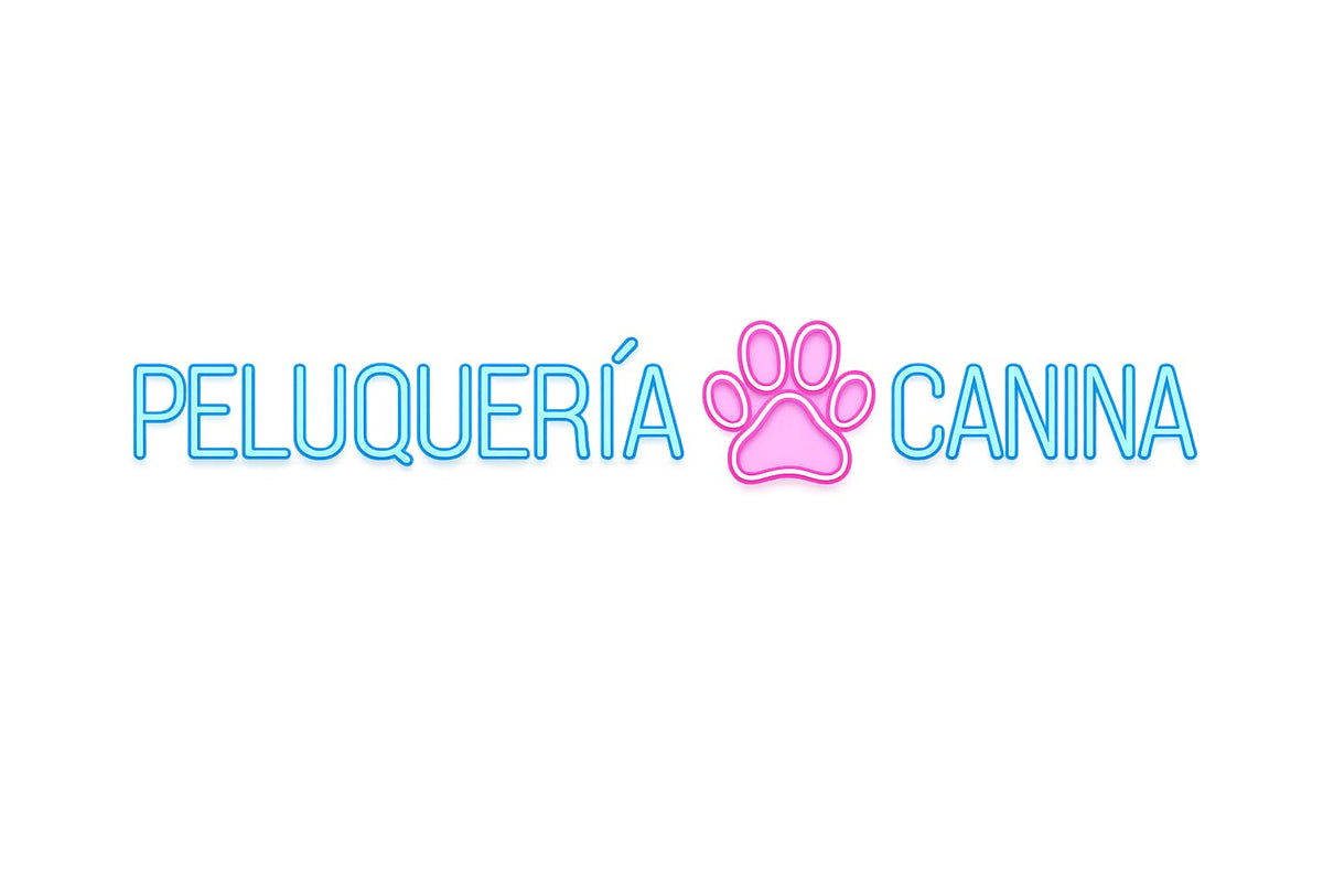 soloLED Letrero peluquería canina Cartel Luminoso LED Escaparate, Decoración de Pared en Metacrilato, Luz Brillante, aproximadamente 60cm alimentación 12v