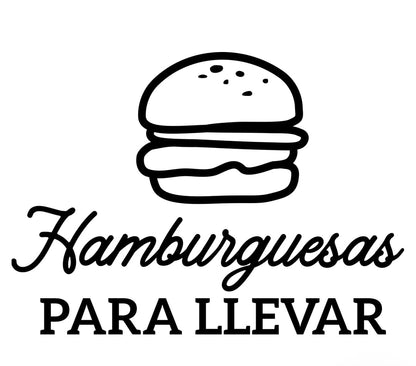 Letrero LED Neón Decorativo, Hamburguesas para Llevar, Multicolor, Iluminación para Restaurante mwdidas 65x52 cm - 12 v