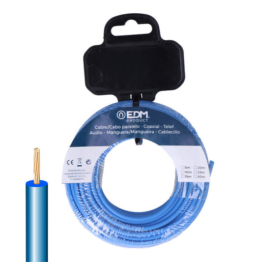 CARRETE CABLECILLO H07Z1-K 6,00 mm² AZUL, 20 m