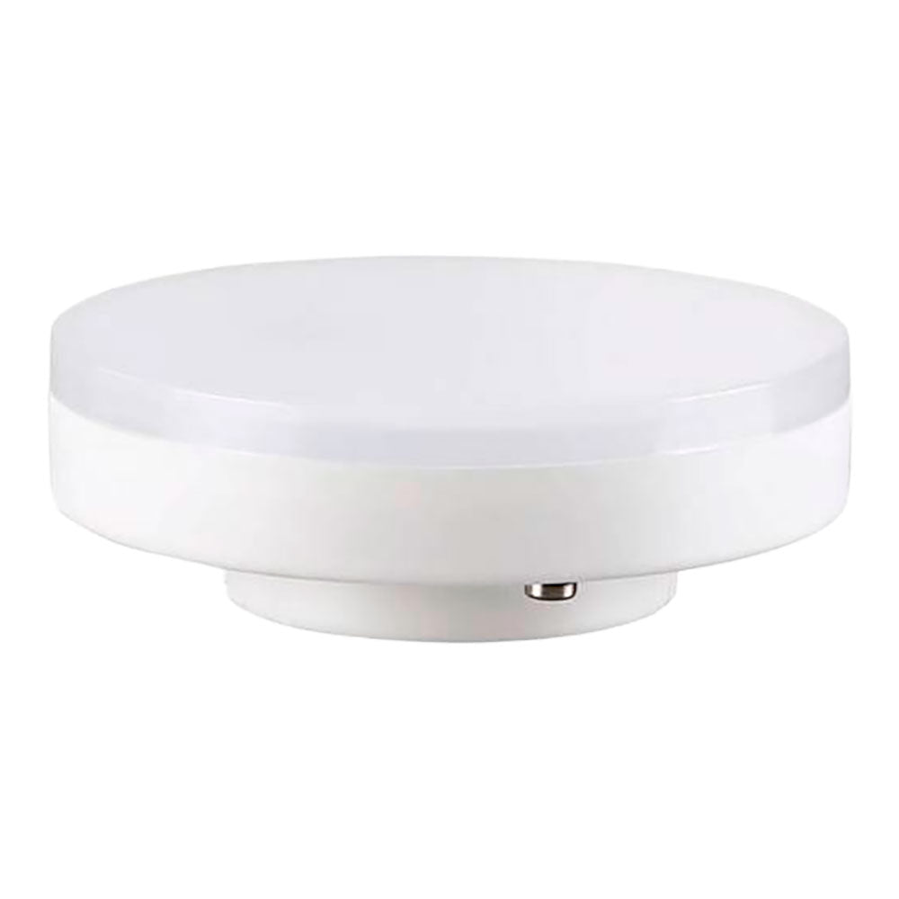BOMBILLA LED BLANCA GX53 6 W 670 lm 3000 K LUZ CÁLIDA Ø73 x 26 mm