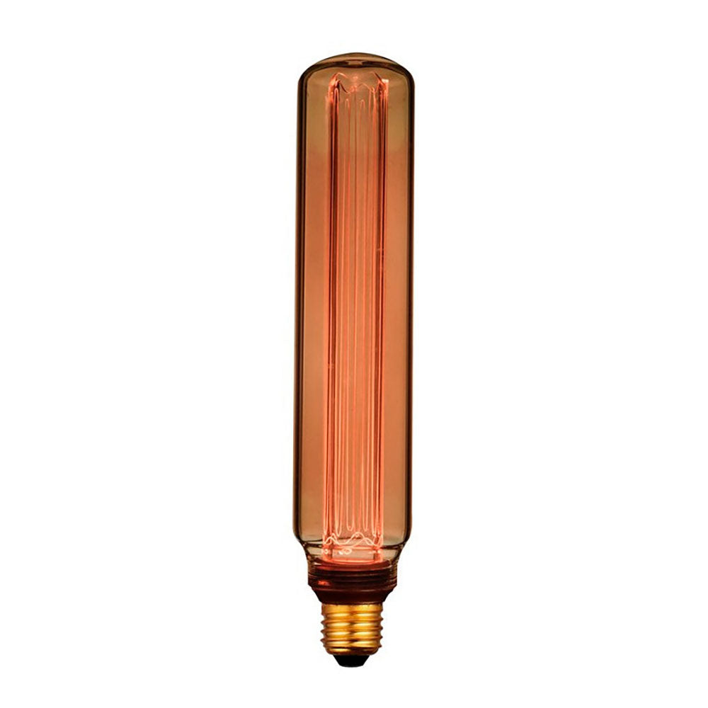 BOMBILLA LED T60 DECORATIVA TUBULAR E27 4 W 200 lm 1800 K LUZ CÁLIDA Ø60 x 300 mm