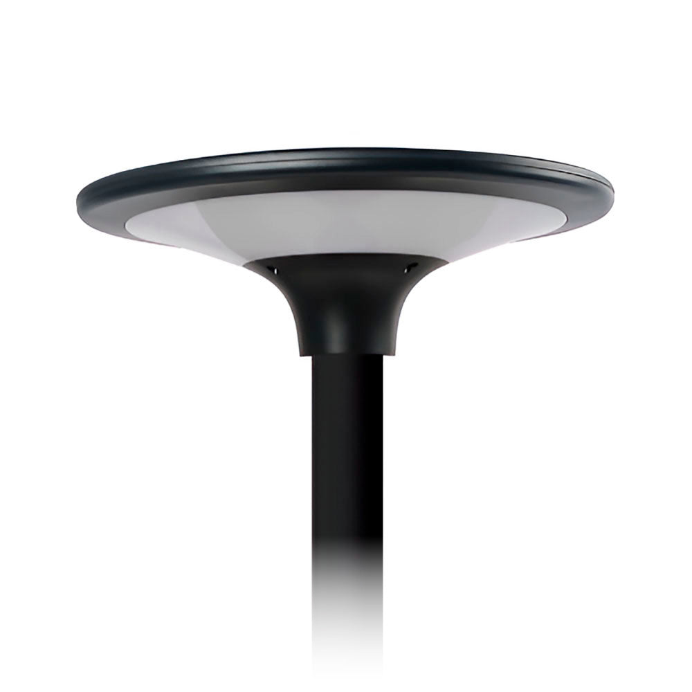 LUMINARIA SOLAR LED NEGRA, IP65, 20 w 2300 Im 4000 k