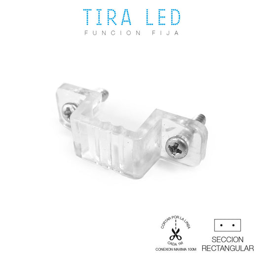 SOPORTE SUJECION PARA TIRA DE LED